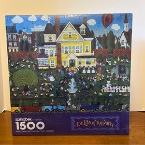 The life of the party zig saw puzzle 1500 vtg